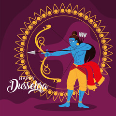 happy dussehra indian