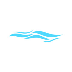 Wave icon vector. Surfing illustration sign. Ocean symbol. Sea mark.