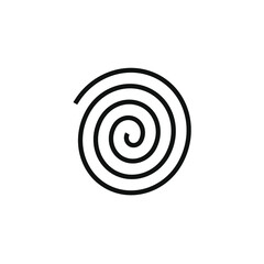 vector image of a spiral