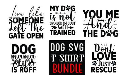 New SVG DOG Design Bundle