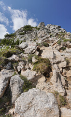 Schwierige Bergwanderung auf den Mittagskogel