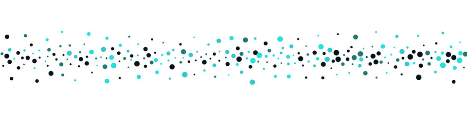 Turquoise Round Transparent Vector Panoramic