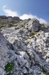 Schwierige Bergwanderung auf den Mittagskogel