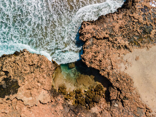 Quobba Blowholes, Western Australia Outback