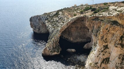 Blue Wall and Grotto Viewpoint in malta