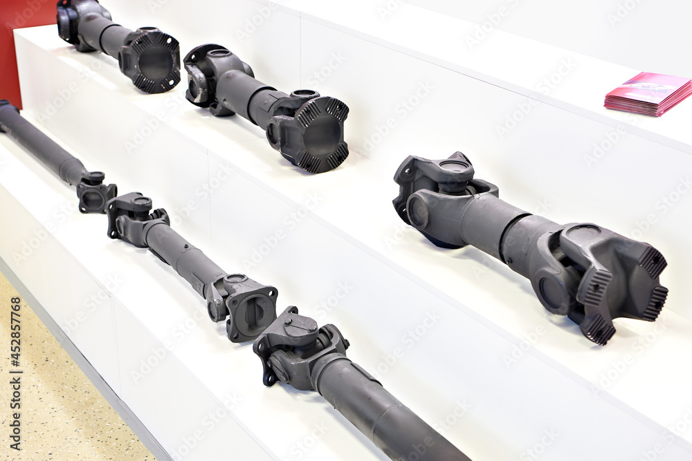 Poster Drive shafts in store at exhibition