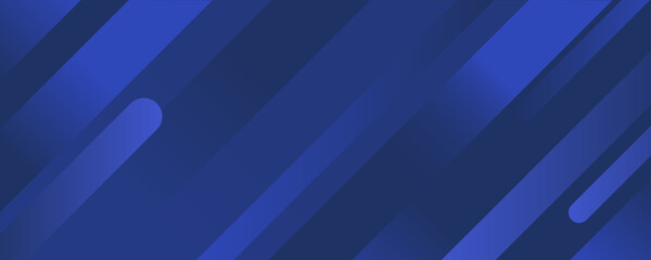 Gradient style techno dynamic blue lines modern background Vector