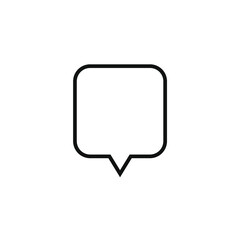 bubble vector drawing with black outline