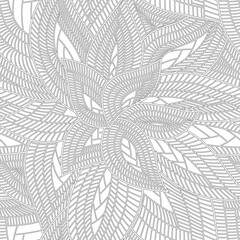 Abstract Petal seamless pattern