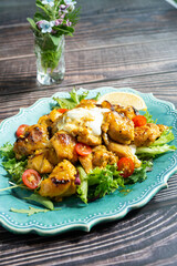 Curry Yogurt Roasted Chicken Drumsticks