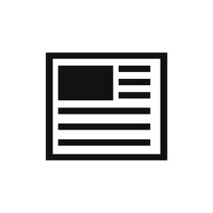 vector image of a document icon