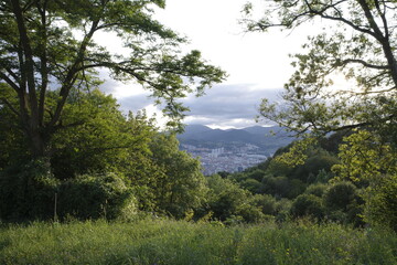 Mountain in the Basque Country close to Bilbao