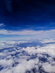 blue sky with clouds