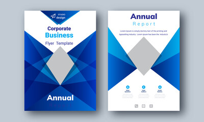 Annual Report Layout Design, Corporate Business Flyer Template Background, Portfolio, Poster, web Banner, Proposal, Multipurpose Marketing Promotion, Etc.
