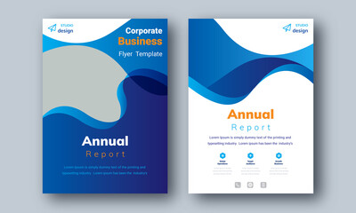 Annual Report Layout Design, Corporate Business Flyer Template Background, Portfolio, Poster, web Banner, Proposal, Multipurpose Marketing Promotion, Etc.