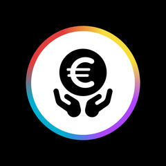 Save Money Euro - Sticker