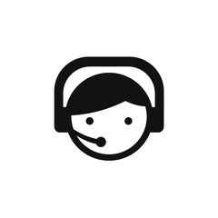 customer service person icon image