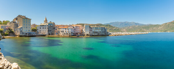 Panorama-saint-florent-Corsica