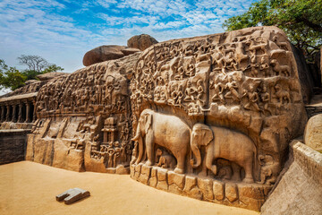 Descent of the Ganges and Arjuna's Penance, Mahabalipuram, Tamil