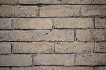 Old brick wall construction exterior texture pattern