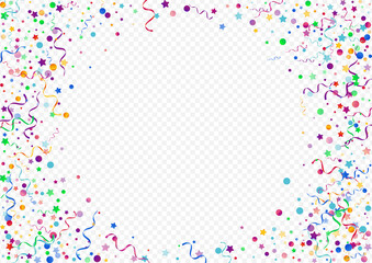 Multi colored Spiral Isolated Vector Panoramic