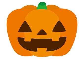 ハロウィン おばけカボチャ アイコン イラスト0