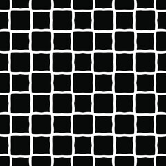 Flower geometric pattern. Seamless vector background. White and black ornament. Ornament for fabric, wallpaper, packaging. 

Decorative print
