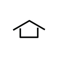 vector image of a house icon