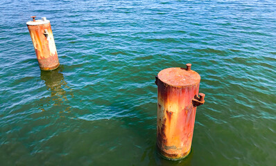 Anlegestelle für Schiffe an der Seebrücke