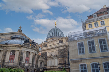 Fototapeta na wymiar Dresden Innenstadt