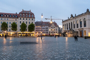 Fototapeta na wymiar Dresden Innenstadt 