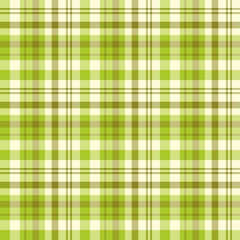 Seamless pattern in fresh green colors for plaid, fabric, textile, clothes, tablecloth and other things. Vector image.