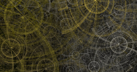 Fototapeta na wymiar abstract fractal background