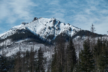 Tatra mountains in the winter, Poland