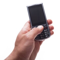 Holding a keyboard based smart phone