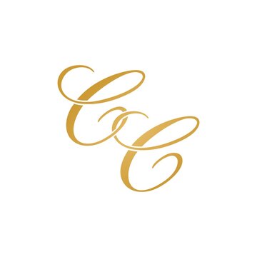 CC initial monogram logo