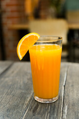 Healthy orange juice