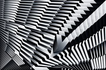 Abstract halftone lines background, geometric dynamic pattern, vector modern design texture.