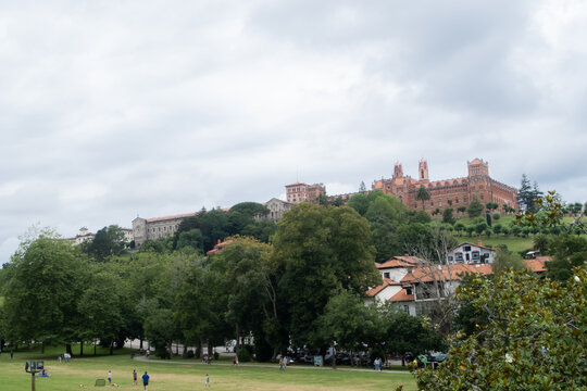 panoramic view of comillas university 