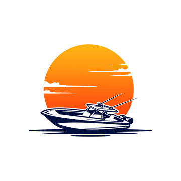 Fishing Boat Logo Images – Browse 32,724 Stock Photos, Vectors, and Video