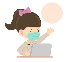 Thai teacher Online teacher education