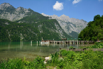 Fototapeta premium Germany, Bavaria, Koenigssee