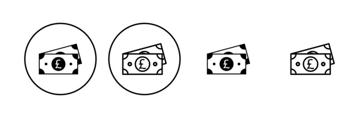 Money icon set. Money vector icon.