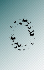 Black Silhouette Holiday Vector Transparent