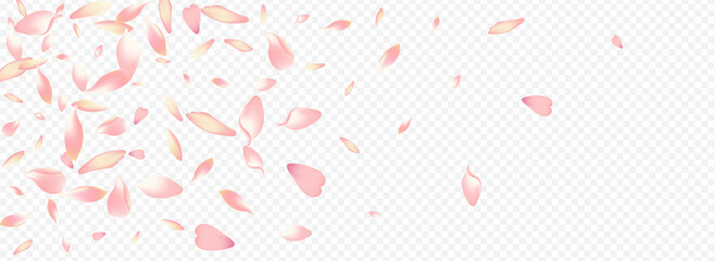 White Heart Vector Panoramic Transparent