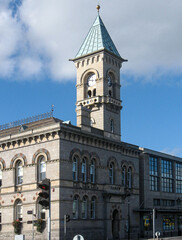 Fototapeta na wymiar City hall of Dun Laoghaire, Dublin