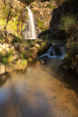 Penedo Furado waterfall, in Vila de Rei, Portugal