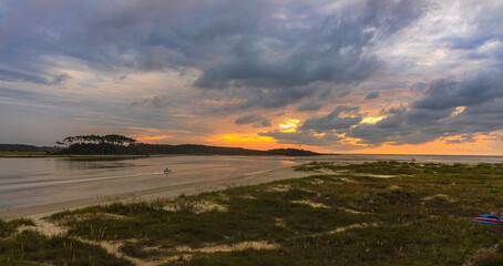 Sunrise On Beach in North Myrtle Beach