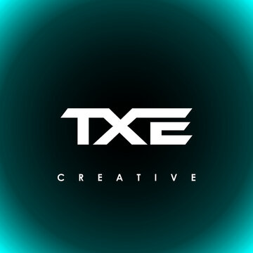 TXE Letter Initial Logo Design Template Vector Illustration