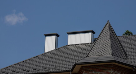 Roof of the house, roofing materials, construction